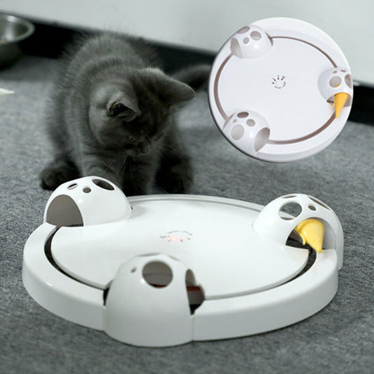 Electric cat catch mouse amusement plate at H&K Trendy Treasures