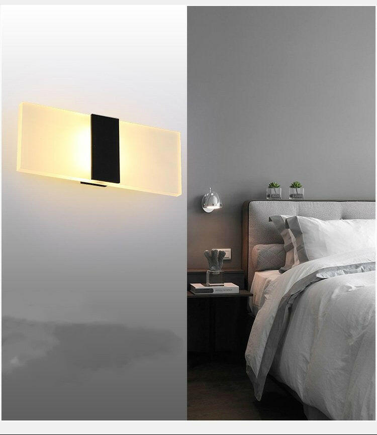 USB Rechargeable Wall Lights Home Indoor Motion Sensor Lighting Bedroom Bedside Lamp Corridor Stairway Decor Lights Wall Lamp.