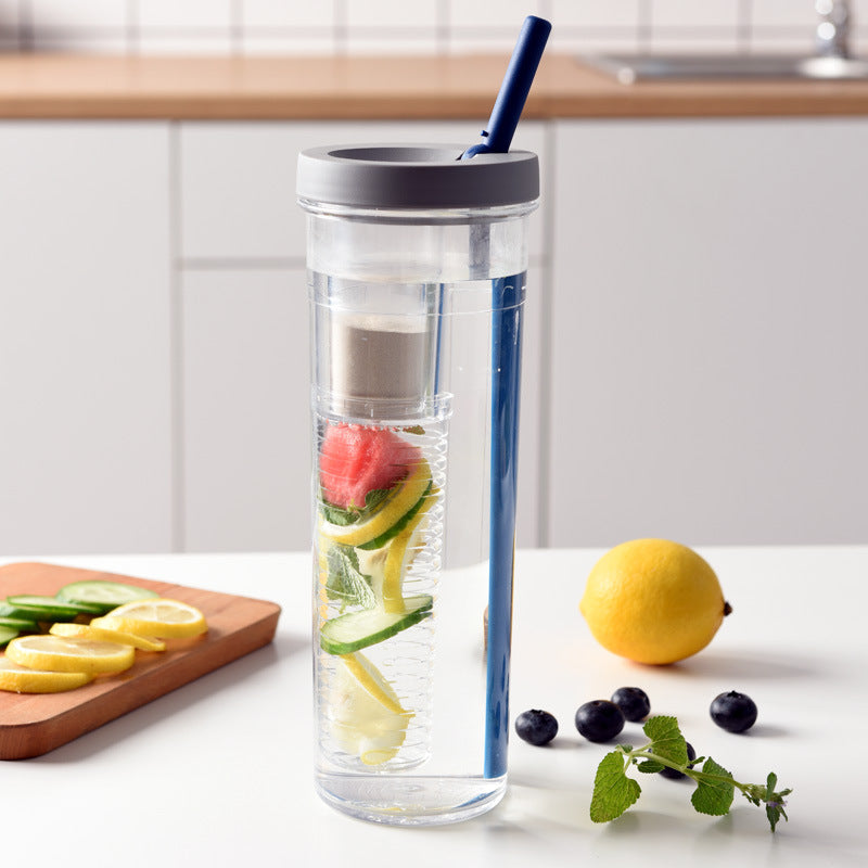 Water Bottle Portable Fruit Infuser at H&K Trendy Treasures