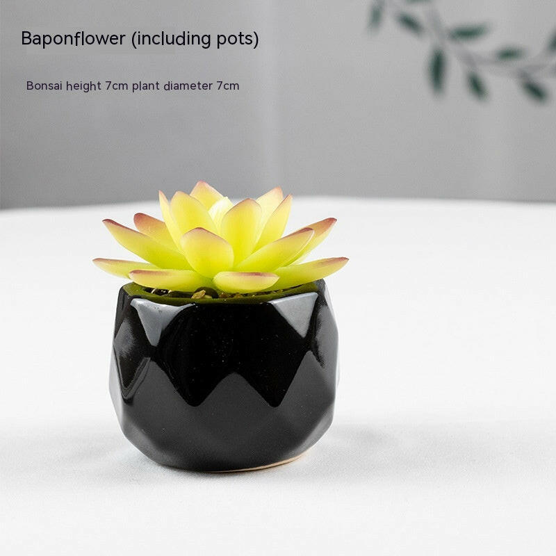 Artificial Stimulated Succulent Pot at H&K Trendy Treasures