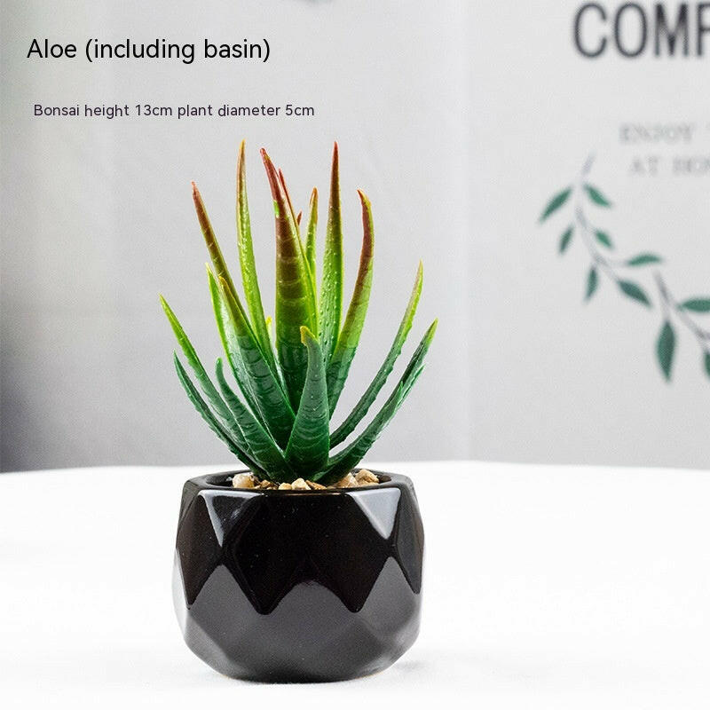 Artificial Stimulated Succulent Pot at H&K Trendy Treasures