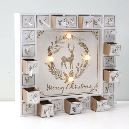 Christmas European Countdown Countdown Calendar Lighting Decoration Gifts.