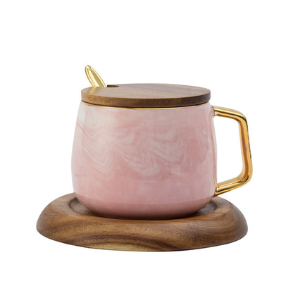 Marble ceramic cup at H&K Trendy Treasures