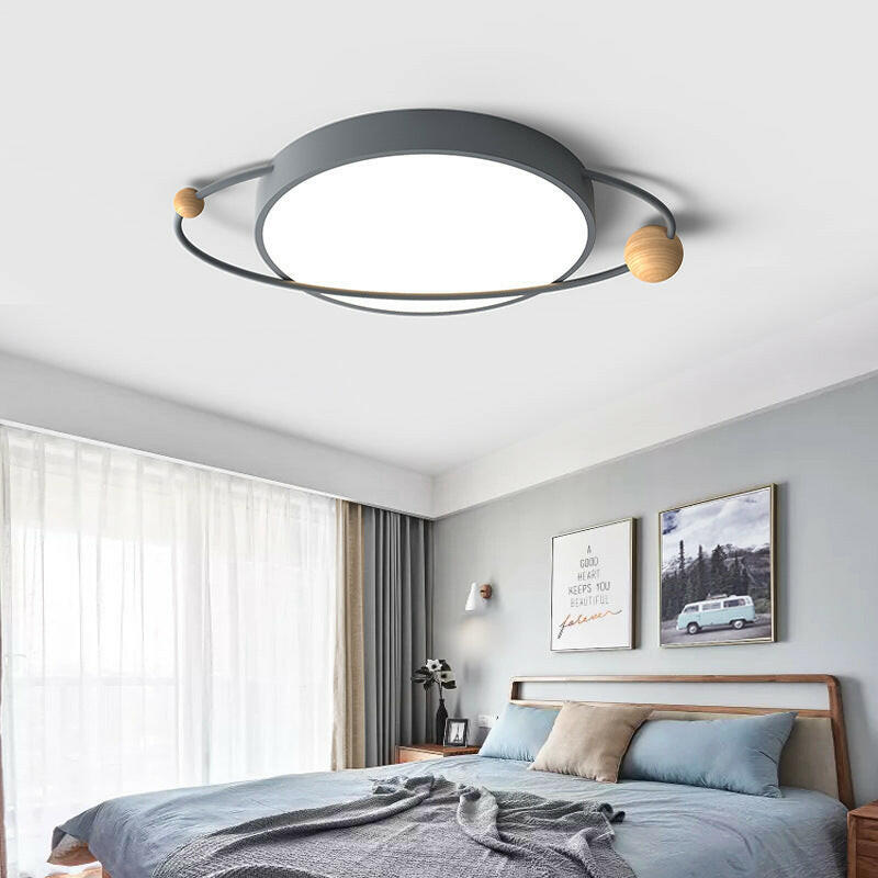 Children's Room Lighting Creative Macaron Ultra-thin Led Ceiling Light.