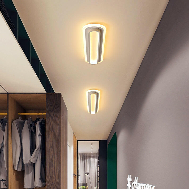 Creative Cloakroom Led Lighting In The Hallway.