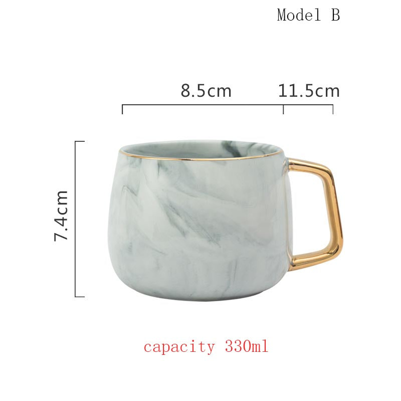 Marble ceramic cup at H&K Trendy Treasures