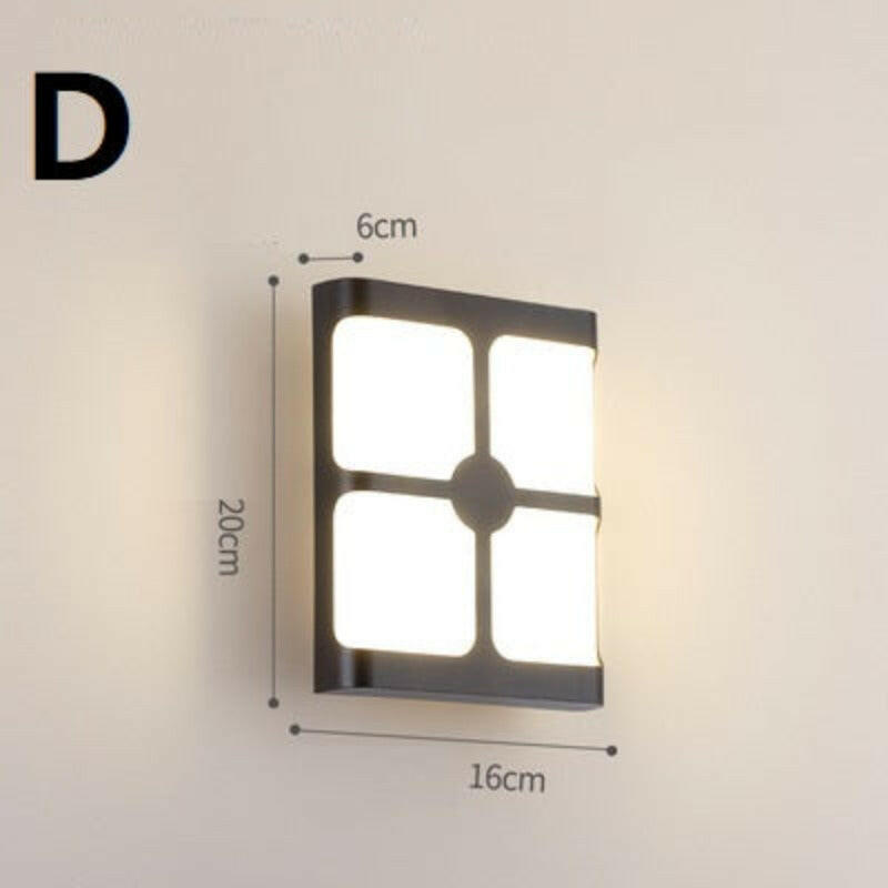 Outdoor Wall Light Waterproof Outdoor Wall Lighting on H&K Trendy Treasures