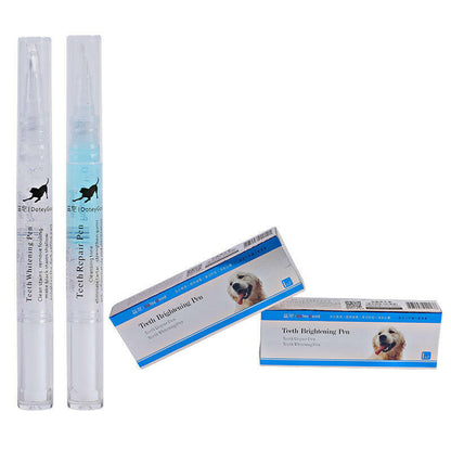 Pet Teeth Repairing Kit For Dog Cat Teeth Cleaning Pen Kit.