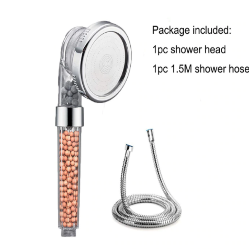 Stainless steel negative ion shower at H&K Trendy Treasures