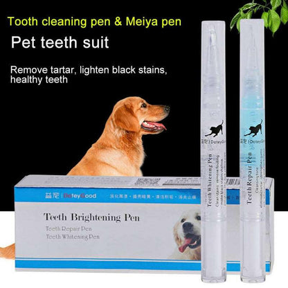 Pet Teeth Repairing Kit For Dog Cat Teeth Cleaning Pen Kit on H&K Trendy Treasures