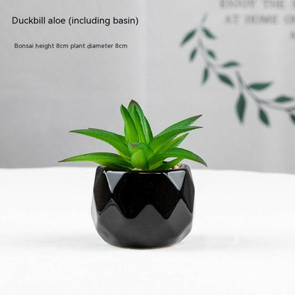 Artificial Stimulated Succulent Pot at H&K Trendy Treasures