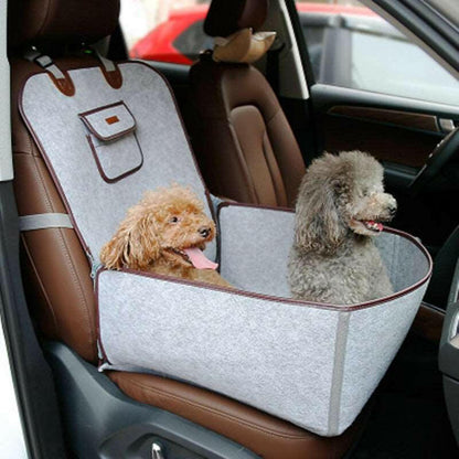 Retro Dual-purpose Pet Car Mat Front Seat Cushion on H&K Trendy Treasures