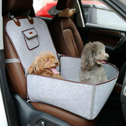 Retro Dual-purpose Pet Car Mat Front Seat Cushion on H&K Trendy Treasures