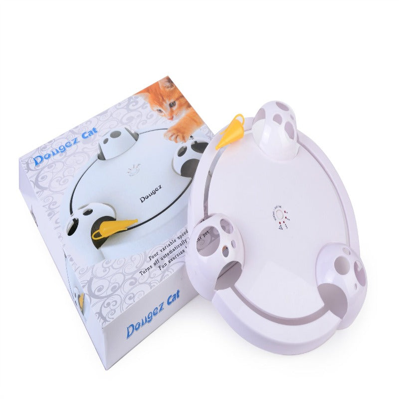 Electric cat catch mouse amusement plate at H&K Trendy Treasures