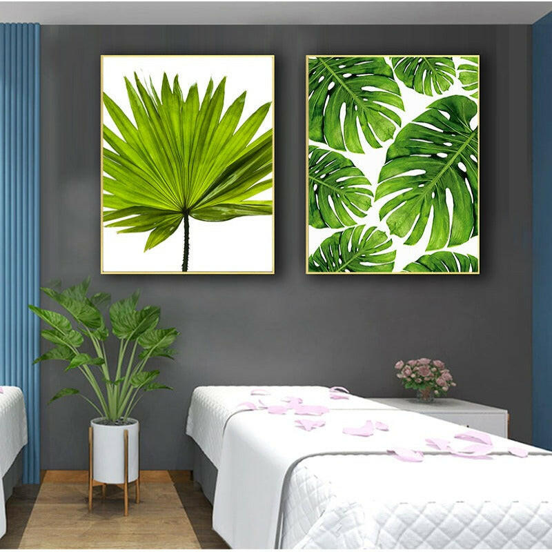 Home Decor Green Plant Painting at H&K Trendy Treasures