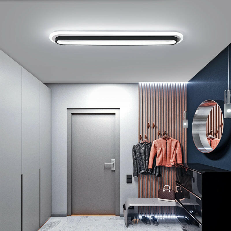 Creative Cloakroom Led Lighting In The Hallway.