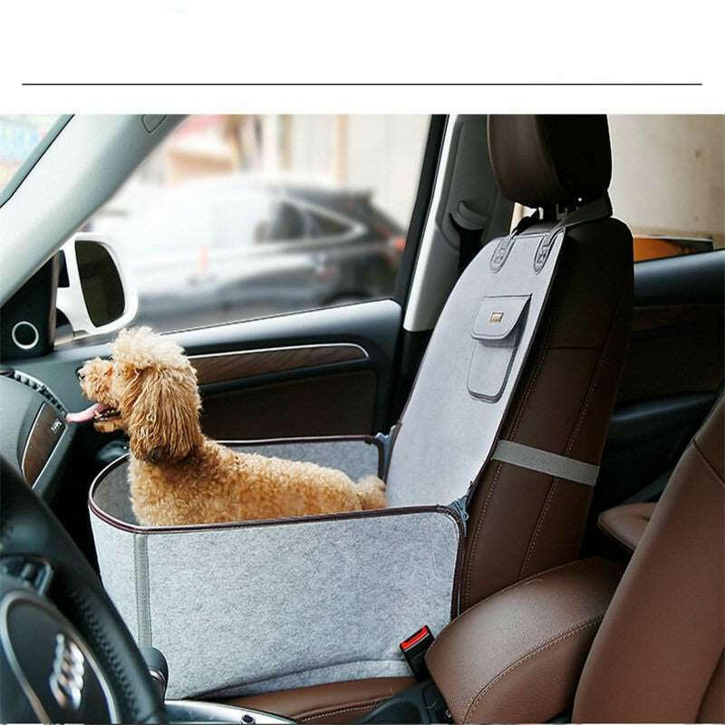 Retro Dual-purpose Pet Car Mat Front Seat Cushion on H&K Trendy Treasures