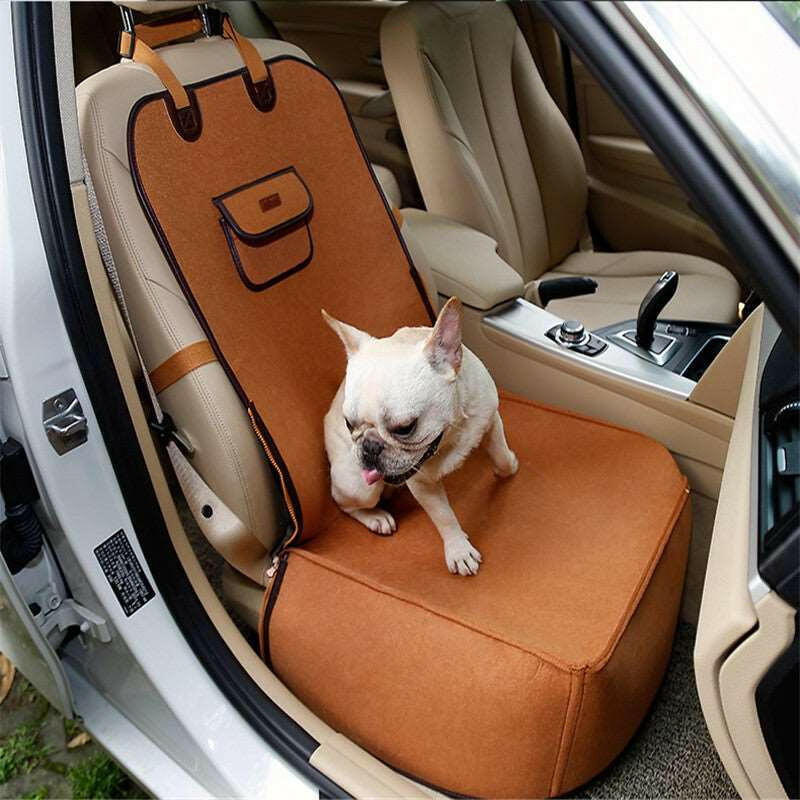 Front seat best sale dog cover