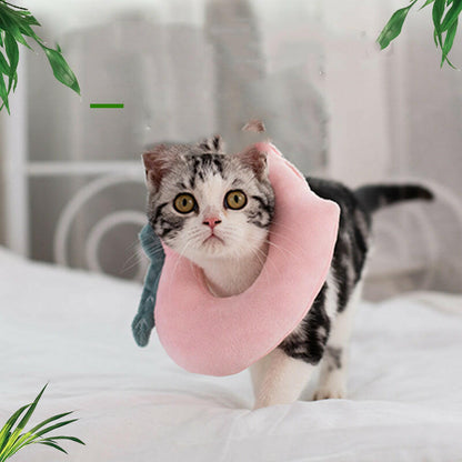 Cat Anti-licking Bib Headgear at H&K Trendy Treasures