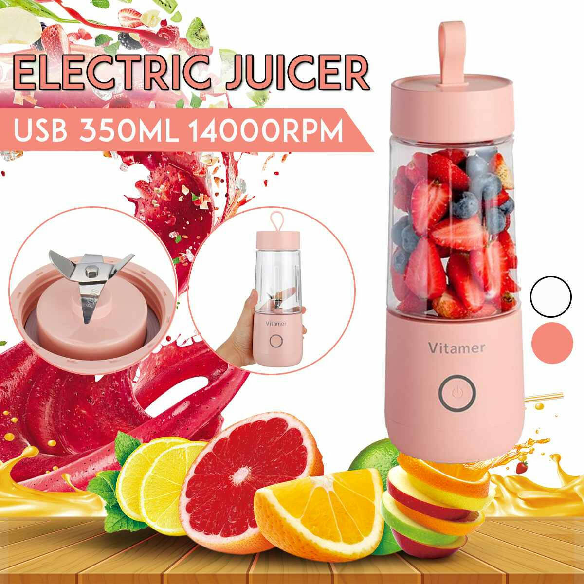 350ml USB Portable Blender.