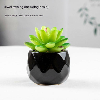 Artificial Stimulated Succulent Pot at H&K Trendy Treasures