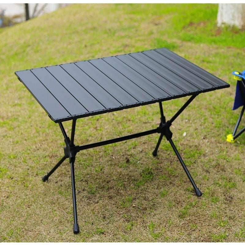 Aluminum Alloy Camping Folding Table Outdoor Lightweight Picnic BBQ Table Portable Beach Party Desk - H&K Trendy Treasures