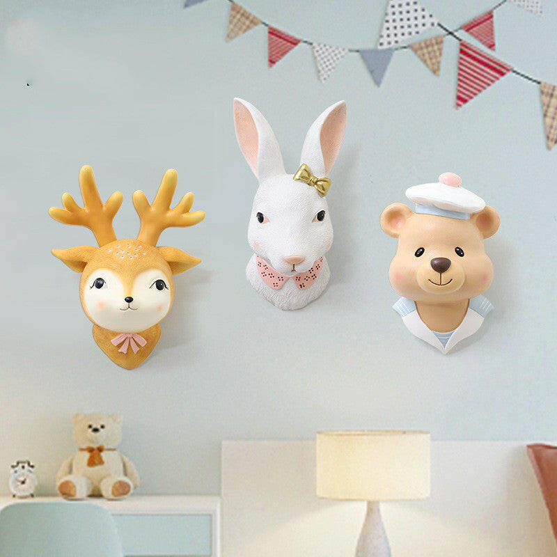 Home Original Cartoon Rabbit Wall Decor at H&K Trendy Treasures