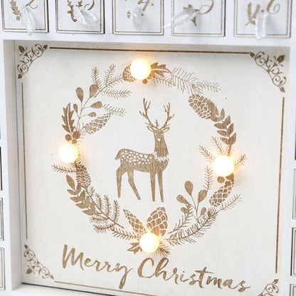 Christmas European Countdown Countdown Calendar Lighting Decoration Gifts.