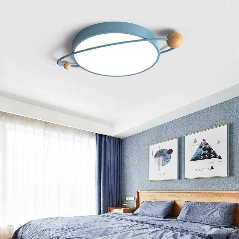 Children's Room Lighting Creative Macaron Ultra-thin Led Ceiling Light.