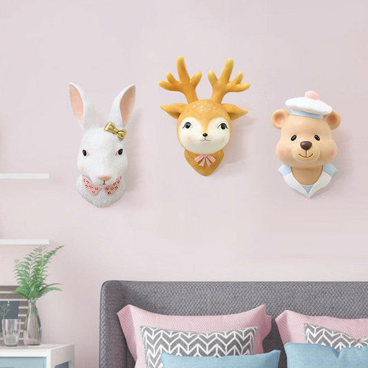 Home Original Cartoon Rabbit Wall Decor at H&K Trendy Treasures