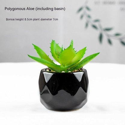 Artificial Stimulated Succulent Pot at H&K Trendy Treasures