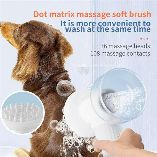 Electric Pet Grooming Massage Brush - H&K Trendy Treasures