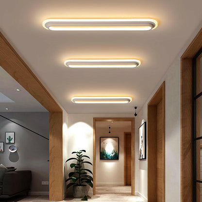 Creative Cloakroom Led Lighting In The Hallway.