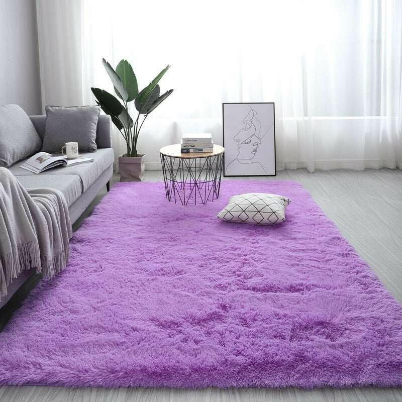 Fluffy Carpet Rugs For Bedroom living Room Rectangle Large Size Plush Anti-slip Soft Carpet - H&K Trendy Treasures