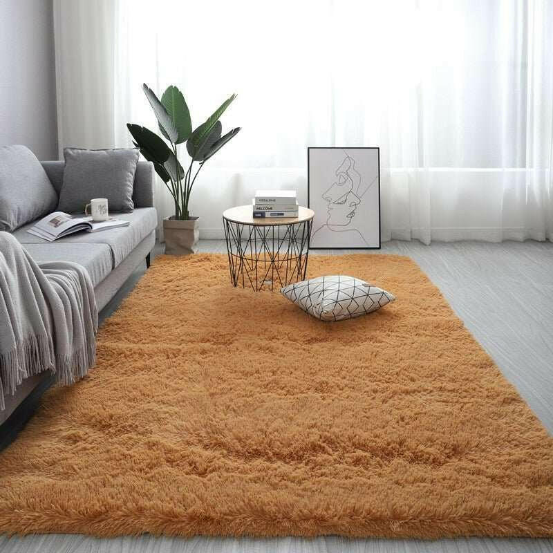 Fluffy Carpet Rugs For Bedroom living Room Rectangle Large Size Plush Anti-slip Soft Carpet - H&K Trendy Treasures