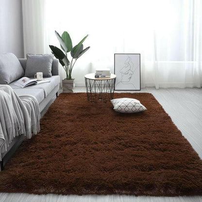 Fluffy Carpet Rugs For Bedroom living Room Rectangle Large Size Plush Anti-slip Soft Carpet - H&K Trendy Treasures