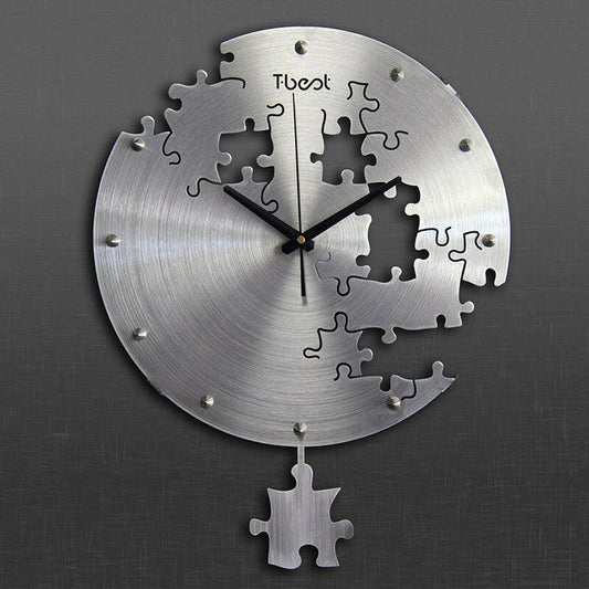 16 Inch Circular Creative Wall Clock - H&K Trendy Treasures