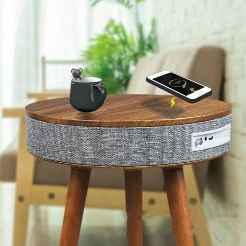 Home Bluetooth Audio Wireless Charging Coffee Table - H&K Trendy Treasures