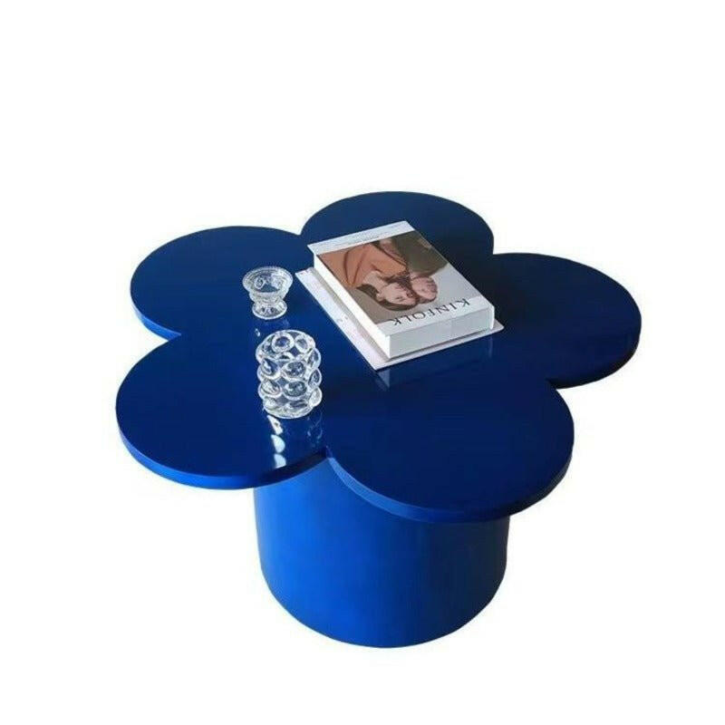 Home Minimalist Klein Blue Flower Table - H&K Trendy Treasures