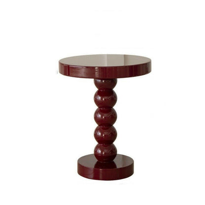 Home Vintage Solid Wood Round Table Bedside Side Table - H&K Trendy Treasures