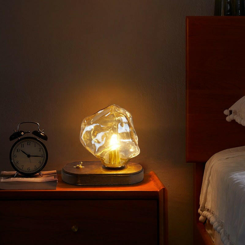 Ice Table Lamp Bedside Decoration Small Night Light - H&K Trendy Treasures